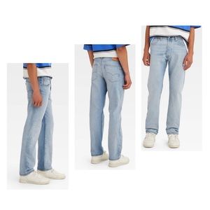 NWT! Levi’s 501 original stretch 5 pocket button fly straight jeans 36x34